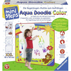 Ravensburger ministeps Aqua Doodle XXL Colour 04493 Pakabinamas paveikslų kilimėlis kūrybiškam tapymo malonumui nuo 18 mėnesių - be dėmių ant sienų