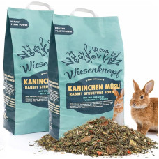 „Meadow Button“ triušių grūdai, 2 x 6 kg dvigubas paketas, triušių pašaras