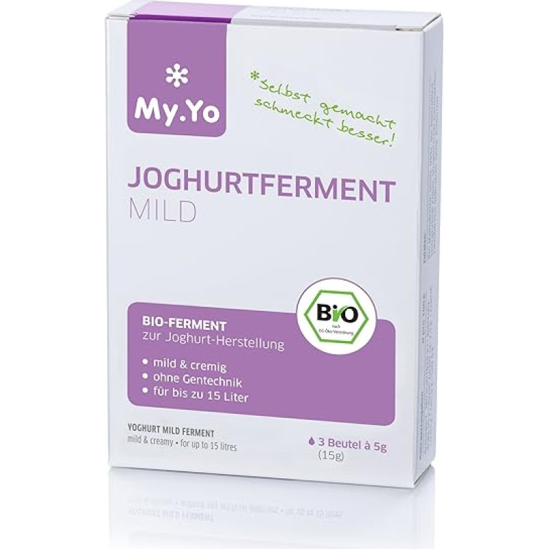„Bio-Joghurt“ švelnaus skonio, 3 maišeliai