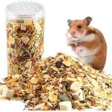 Abizoo Gourmet Hamster & Gerbil Food | Dry Food for Hamsters | Supports Healthy Digestion & Healthy Teeth | Unique Treats for Guinea Pigs, Hamsters, Gerbils