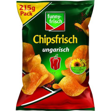 funny-frisch Chipsfrisch Hungarian, Pack of 15 (15 x 215 g)