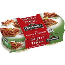 „Connétable“ tunų trupiniai su Espelette pipirais – dėžutė su 2 vnt., 80 g, 160 g