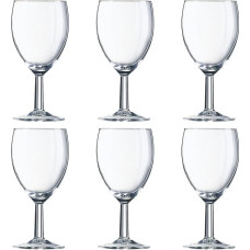 „Arcoroc“ ARC 50463 „Savoie“ vyno taurė, vyno stiklinė, 350 ml, stiklas, skaidri, 6 vnt. rinkinys