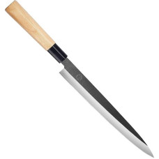 „MITSUMOTO SAKARI“ 26 cm virtuvinis peilis sashimi, „Yanagiba“ peilis, pagamintas iš volframo lydinio