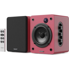 MAJORITY D50X aktyvusis garsiakalbis, 60 W lentyninis garsiakalbis kompiuteriui, „Bluetooth“ 5.3 | Hi-Fi garsiakalbis su HDMI ARC, AUX, OPTISH, USB, ekvalaizeriu, studijinis monitorius, 4 colių anglies pluošto garsiakalbio elementas, komplekte su nuotolin