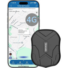 TKMARS TK905 automobilinis 4G GPS sekiklis, be privalomo abonemento, 5000 mAh baterija, įvairūs perspėjimo režimai per programėlę ar internetą, magnetinis realaus laiko lokatorius, skirtas lengviesiems automobiliams, sunkvežimiams ir transporto parkams