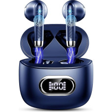 Drsaec Bluetooth 5.4 Headphones, 6D Deep Bass In-Ear Headphones Wireless Bluetooth, 2026 Wireless Headphones with 6 ENC Mic, 42 Hours Noise Cancelling Ear Buds, USB-C, IP7 Waterproof Sports Earphones
