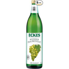 „Eckes“ baltųjų vynuogių sultys – 100 % šviežios sultys, 6 vnt. pakuotė (6 x 750 ml)
