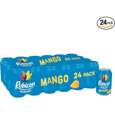 Rubicon Mango Sparkling Drink 330 ml (Pack of 24)