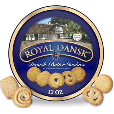 „Royal Dansk“ daniškų sausainių rinkinys, be konservantų ir dažiklių, 12 uncijų