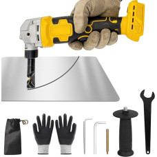 Metal Nibper, Battery Operated Metal Nibper, Compatible with DeWalt 20 V