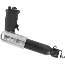FTVOGUE Drucklufthammer-Set, Robuster Pneumatischer Hammer, 250 Mm, mit 5 Meißelbits, Körper aus Aluminiumlegierung, 3000 U/min, Zum Entfernen von Schweißschlacke, Metallbearbeitung,