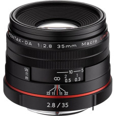 „Pentax HD DA Limited“ 35 mm F2,8 makroobjektyvas – juodas
