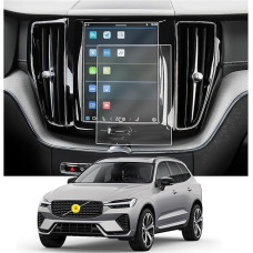 CDEFG Compatible with Volvo XC40 XC90 XC60 2018-2023 2024 Navigation Protective Film XC 4H Scratch-Resistant 8.7 Inch GPS Screen Protector Sat Nav Film XC40 XC60 XC90 Accessories Pack of 2