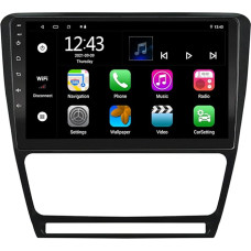 EZoneTronics Android 10 automobilinis radijo stotelė Skoda Octavia 2009-2013 10 colių jutiklinis ekranas GPS navigacija Bluetooth USB AM/FM/RDS Wifi palaikymas Carplay ir Android automobilinis DSP grotuvas 2G RAM + 32G ROM