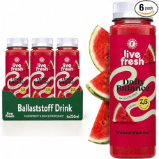 „LiveFresh“ gėrimas su skaidulomis „Arbūzas“ – 6 vnt. po 250 ml