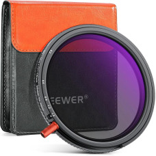 NEEWER 55mm 3 in 1 Variabler ND + CPL + Black Diffusion 1/4 Objektiv Filter
