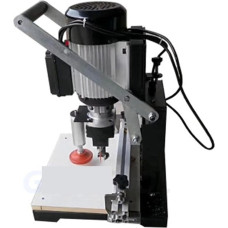 Bench Drill, Hinge Drill for Woodworking, Portable Cutting Machine, Three in One CNC Multifunction Semi-Automatic Drill, Lathe, DIY Tool, for Home, Ga