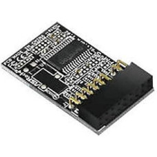 „Asrock TPM2-S/BULK“ – „Trusted Platform Module“ v2.0 (TPM-S) – suderinamas su „Asrock“ pagrindinėmis plokštėmis, pritaikytomis v2.0 TPM