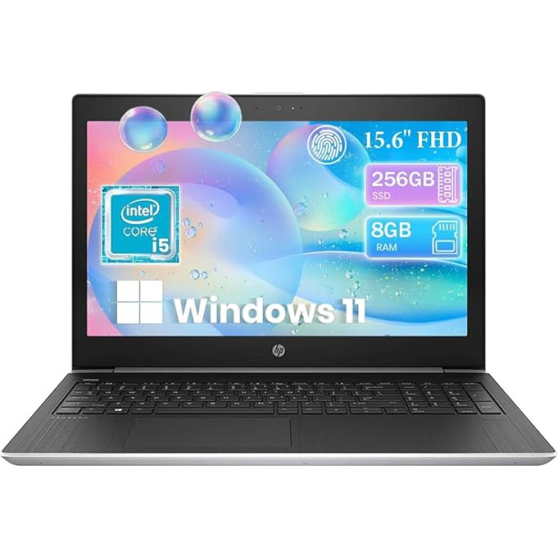 „HP ProBook 450 G5“ nešiojamasis kompiuteris su „i5-7200U“ procesoriumi ir „Windows 11“ operacine sistema (atnaujintas)