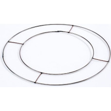 5 x Wire Wreath Rings 25.4 cm Flowers / Grave / Keepsake Crafts Christmas Wreath