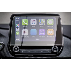 CDEFG Compatible with Ford Puma Kuga 3 ST line 2020-2023 2024 Navigation Glass Screen Protector 9H Scratch-Resistant Anti-Fingerprint 8 Inch GPS Transparent Screen Protector Car Accessories