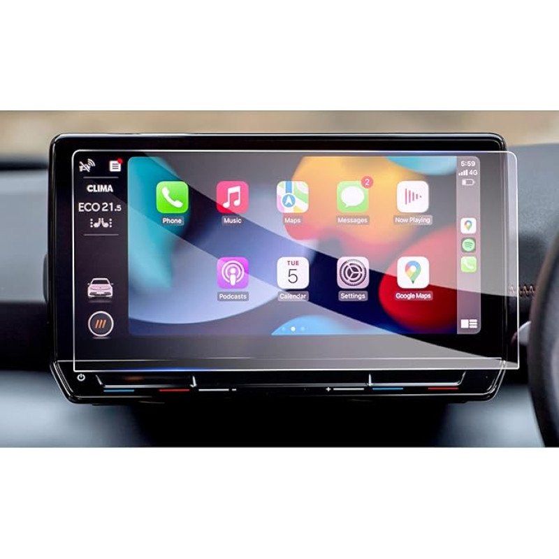 GAFAT 12 Inch Cuprα Born 2022 2023 2024 Navigation Screen Protector, Born Navigation Glass Screen Protector GPS Touch Screen, 9H Anti-Scratch, Compatible with Cupra Born Accessories [Not for 10 Inch &
