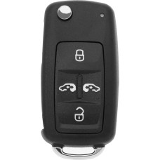 5 Button Key Shell Replacement for VW Transporter T5 / Transporter T6 / Sharan Compatible with Seat Alhambra 5 Button Key Case