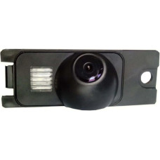 Navinio Rückfahrkamera wasserdicht Nachtsicht Auto Rückansicht Kamera Einparkhilfe Rückfahrsystem für Volvo S80L /S40L/S80/S40/S60/V60/XC90/XC60/C70/S60L (Modell 1 Clip mit Schraubanschluss)