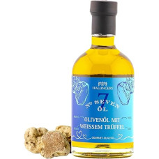 Hallingers Olive Oil with White Truffle - Premium Food Oil for Seasoning, Marinating and Grilling - Olive Oil Preparation (Glass) - Fill Advent Calendar Novelties & Advent Calendar | New Home Resting