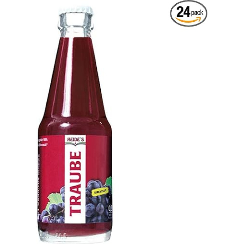 Raudonųjų vynuogių sultys, 24 x 200 ml