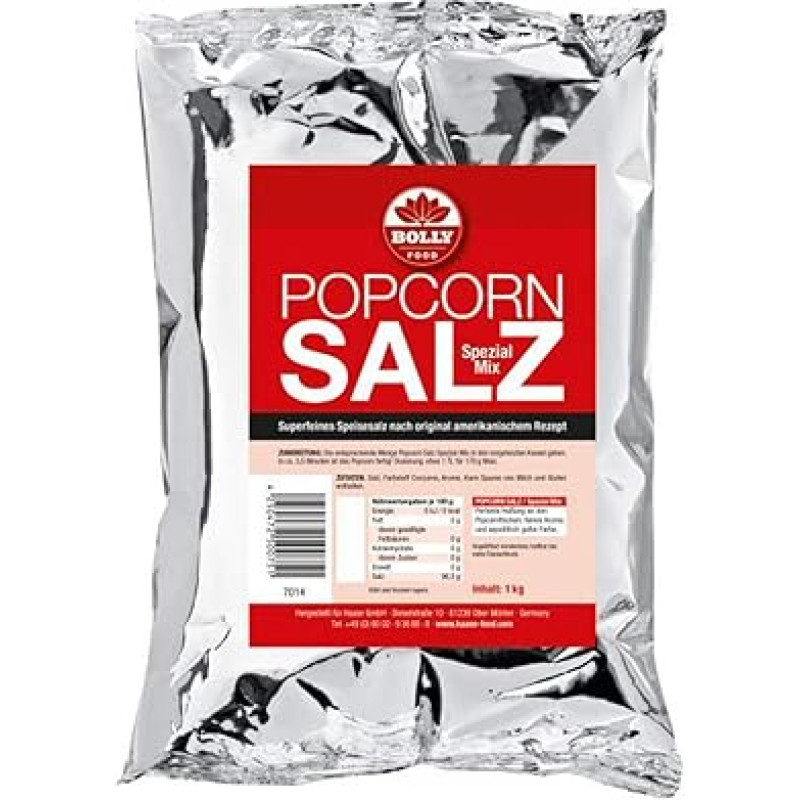 Popcorn Salt Butter Salt Powder Salt Special Mix 1 kg Bag