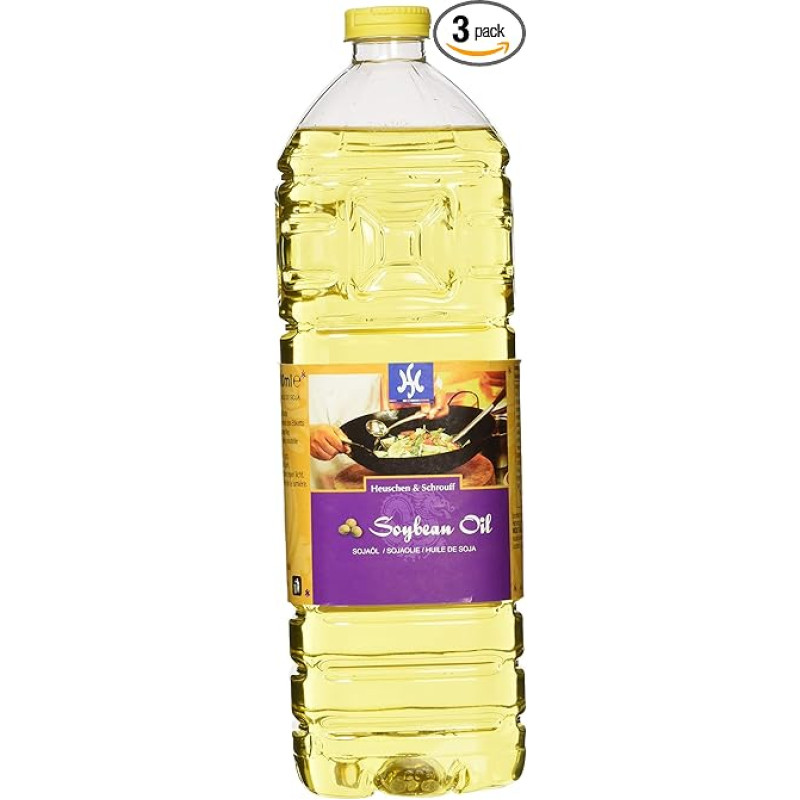 Hs Oil Soy 3 pakuotės (3 x 1 kg)