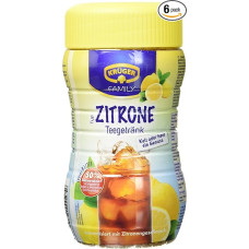 Krüger Tea Drink Lemon 8 Litre Capacity Pack of 6 (6 x 400 g Tub)