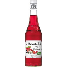 Sirop de Grenadine, vaisių sirupas (šeivamedžio uogų, braškių, vyšnių, serbentų, mėlynių) Sirupas iš Prancūzijos 0,7 l