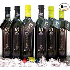 6 stiklinės (3 Picual + 3 Arbequina) - Premium Olivenöl Oro Bailén Familienreserve - Olivenöl Extra Vergine