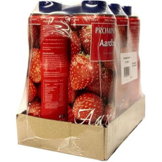 Prominent Siroop Aardbei 6 x 750 ml buteliai (gėrimų sirupas, braškių)
