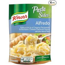 Knorr Fettuccini Alfredo Pasta-Seiten, 4 Stück, 125 ml Beutel