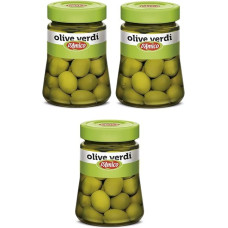 D'Amico Olive Verdi Salamoia žaliosios alyvuogės sūryme, 300 g, 3 vnt.