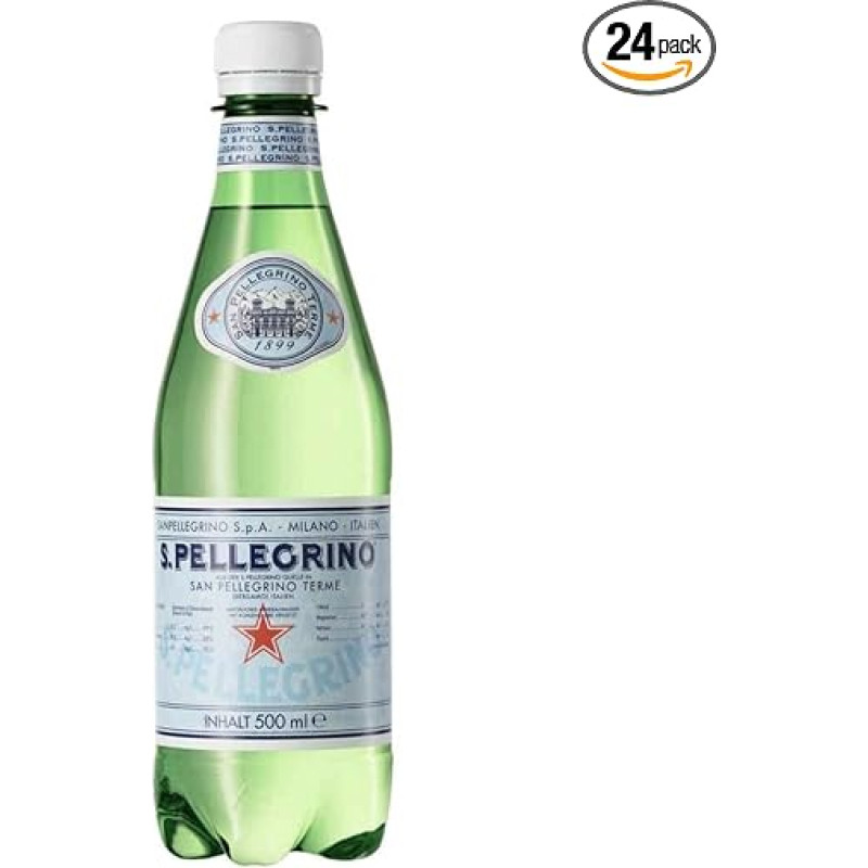 SanPellegrino Natural Mineral Water Pack of 24 24 x 500 ml