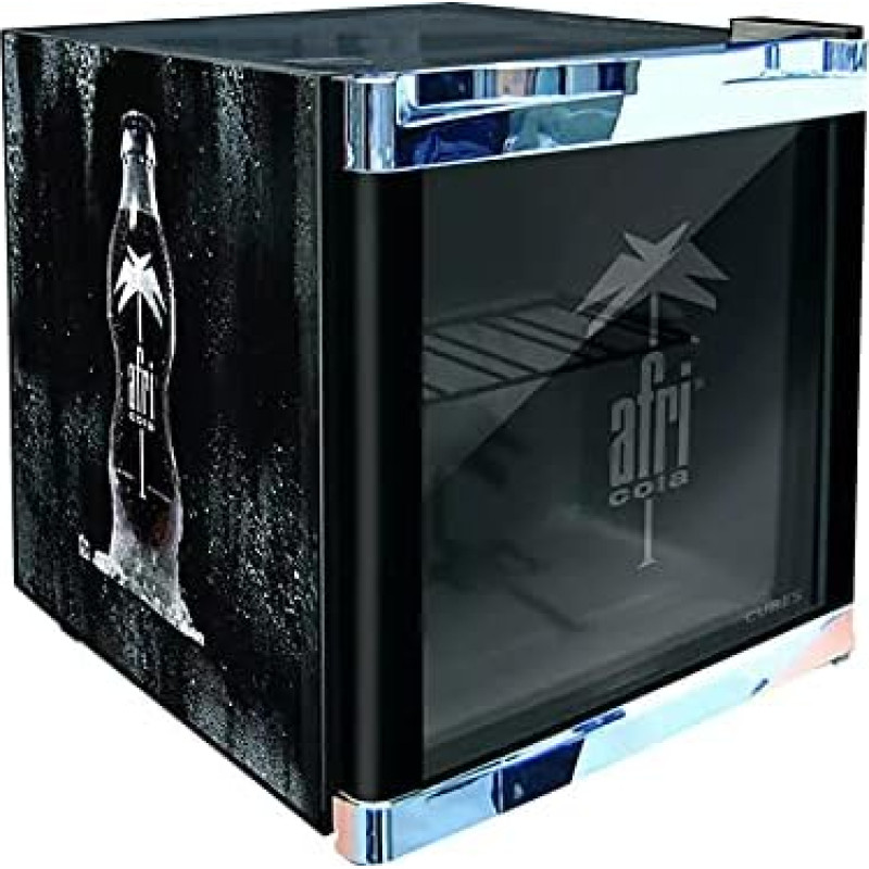 Husky Hus CC 182 Bottle Fridge Afri Cola Energy Efficiency Class A +/51 cm high/84 kWh/Year/50L Fridge Part