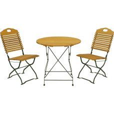 DEGAMO TÖLZ 3 dalių sulankstomas sodo komplektas 