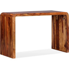 vidaXL Sheesham-Holz Massiv Sideboard Schreibtisch Handgefertigt Vintage-Stil Konsolentisch Konsole Ablagetisch Wandtisch Computertisch Braun