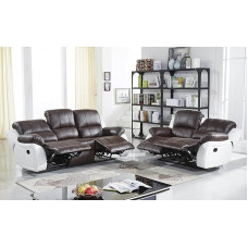 Odinės Relaxsofas poilsio kėdės 5129 Sofos 3 + 2 sofos dalis su