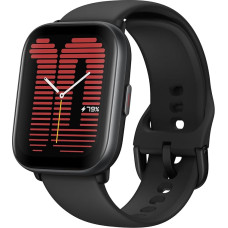 Amazfit Active 42 mm Smart Wake, Voice Assistant Voice to Text, Up to 14 Days Battery Life, GPS, Route Navigation, Bluetooth Call, Compatible with iOS and Android, Health and Fitness Management