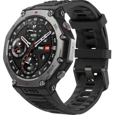 Amazfit T-Rex 3 Outdoor Smartwatch 48 mm AMOLED Display, Offline Maps & Navigation, 6 Satellite Systems Dual Band GPS, 27 Days Battery Life, NFC Payment, 170+ Sports Mode, 45 m Freediving for