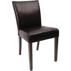 Šiuolaikinė valgomojo kėdė iš dirbtinės odos 