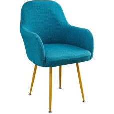 Virtuvės kėdžių užvalkalai, rinkinys iš 6, 4, kėdžių užvalkalai, 6 dalys, pilka, su porankiais, biuro kėdės užvalkalas, kukurūzų grūdų aksomo fotelis, apsauginis užvalkalas, strypai, sėdynės užvalkalas, skirtas valgomajam, vestuvėms, vakarėliui, viešbučiu