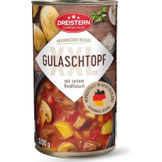 DREISTERN Guliašo sriuba 1200 g I Su jautiena ir daržovėmis I XXL Gausus troškinys perdirbamuose konservuose I Ilgas galiojimo laikas dėl natūralaus konservavimo I Naminė kokybė