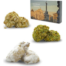 BRICIOLIAMO... Fresh Handmade Almond Pastry - ALMOND 40% - MIXED BOX - Sicilian Sweets in Sicily. (3kg, Mixed Box)